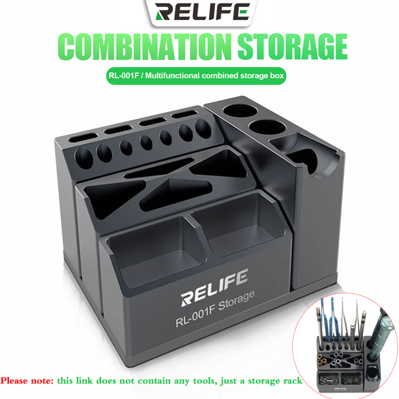Screw Organizer Kit - RELIFE RL-001F صندوق تخزين الملقط مفك