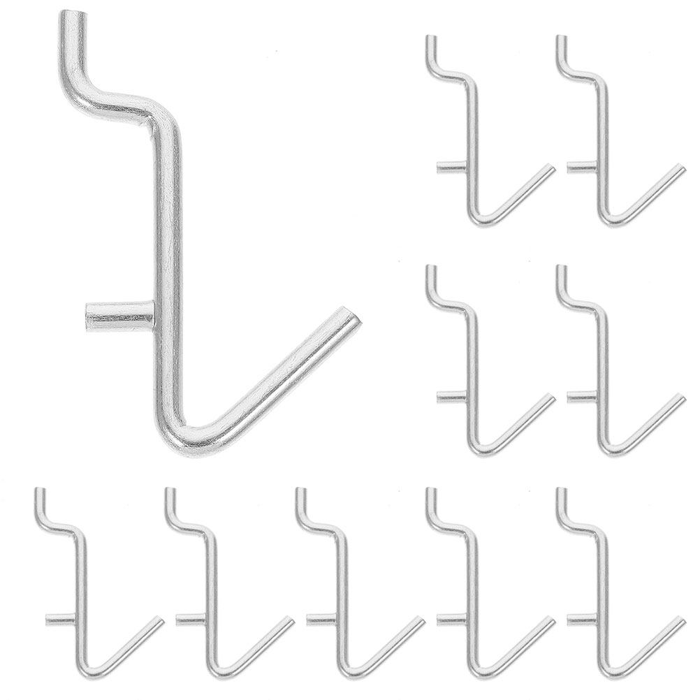 Tools In Metal Workshop - 25 قطعة من خطافات اللوح المعدني