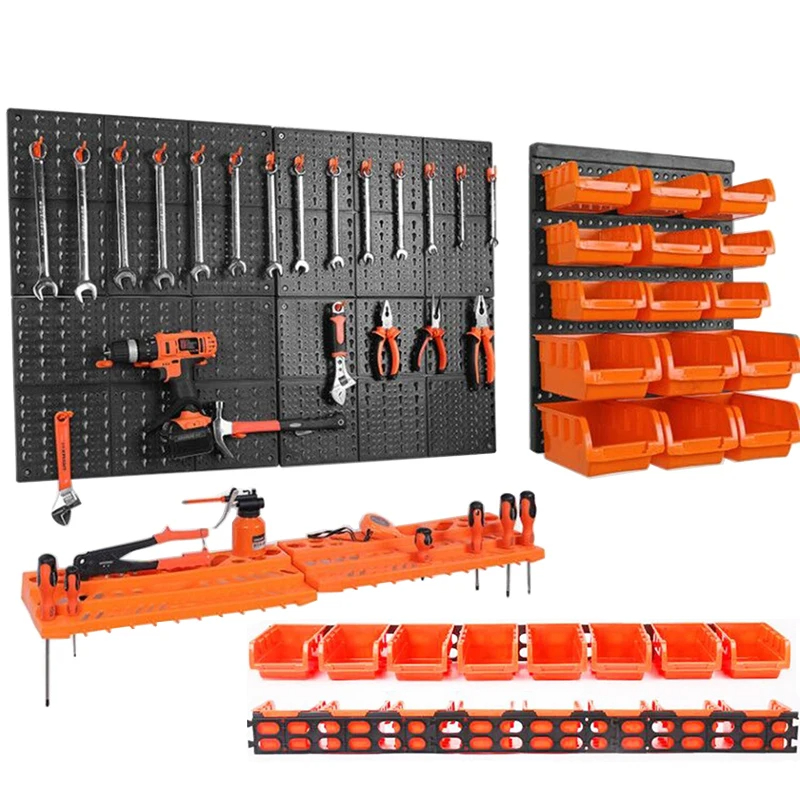 Workshop Tools.Hanging Board - رف تخزين مثبت على الحائط مع