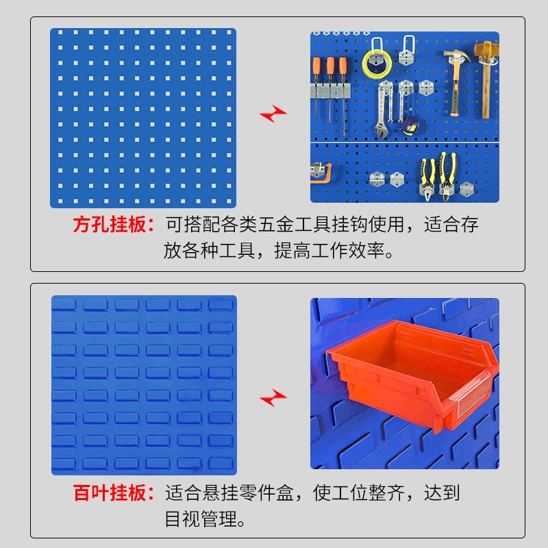 لوح تعليق ذو فتحات مربعة، رف أ - مراجعة Workshop Tools.Hanging Board وسعره