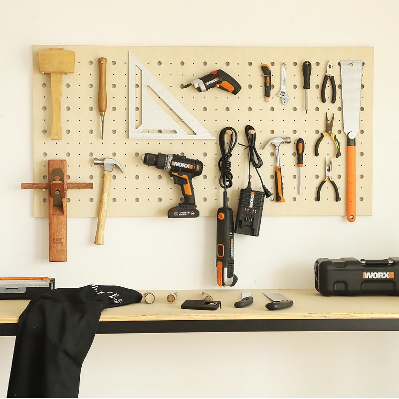 لوحة أدوات خشبية مخصصة من شياو - مراجعة Workshop Tools.Hanging Board وسعره