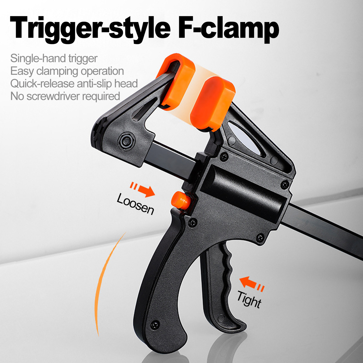 4/6/8/10 بوصة F-Style النجارة  - مراجعة Clamp Set F Style وسعره