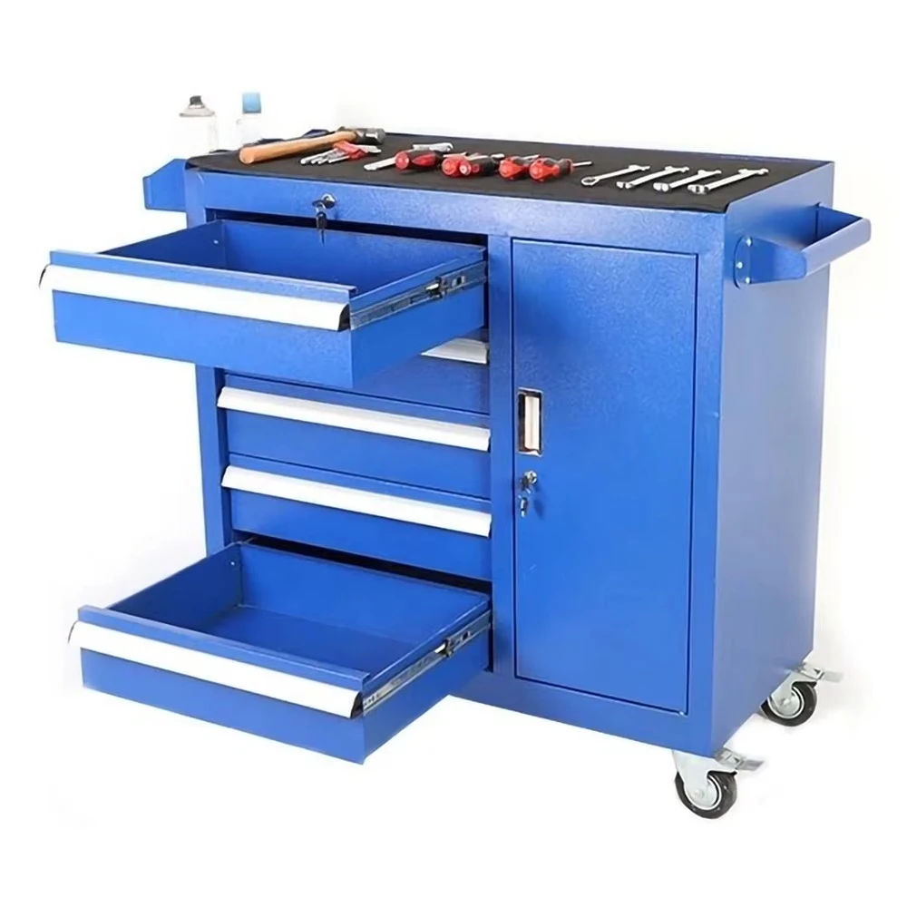 صندوق أدوات معدني متحرك بـ 68  - مراجعة Tools In Metal Workshop وسعره
